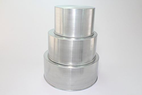Round Cake Baking Tins - 6 9 12 - 5" Deep - Wedding Cake Tins