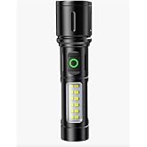 WellHise 603 Usb Şarjlı Y&uuml;ksek g&uuml;&ccedil; spot uzun LED El Feneri Zumlanabilir Ultra Parlak Acil Aydınlatma Feneri