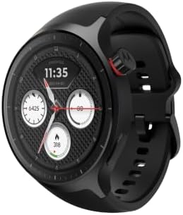 moto watch con moto ai (display 1,43" OLED, analisi del sonno, attività fisica e benessere con tecnologia Polar, chiamate e notifiche, 13 giorni di autonomia, IP68, GPS), PANTONE Volcanic Ash