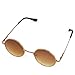 Produktbild SODIAL (R) Braun Hippie Runde Specs Sonnenbrillen Fancy Dress
