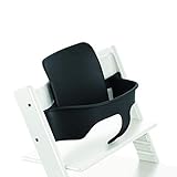 Der integrierte Gurt reicht bis zum Schritt, sodass das Kind ganz besonders sicher auf seinem Babyhochstuhl sitzen kann / Besonders leicht zu reinigen, da es spülmaschinenfest ist