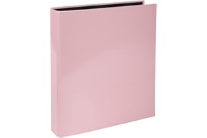 Exacompta - ref. 54566E - 1 Aquarel rigid binder - 2 D-rings of 25 mm - Spine 40 mm - External dimensions: 31.5 x 30 cm - Format to file A4 - Colour: pink