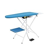 EOLO Planche à repasser professionnelle thermo-aspirante et à moteur ventilé AS05