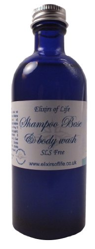 Elixirs of Life - Shampoo Base - SLS & Paraben Free 100ml (Natural Product)