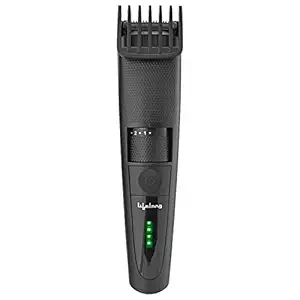 Lifelong Beard Trimmer for Men | Quick Charge (2 Hours) | Runtime: 60 mins | 20 Length Settings | Cordless | USB Charging | 1 year warranty (LLPCM07)