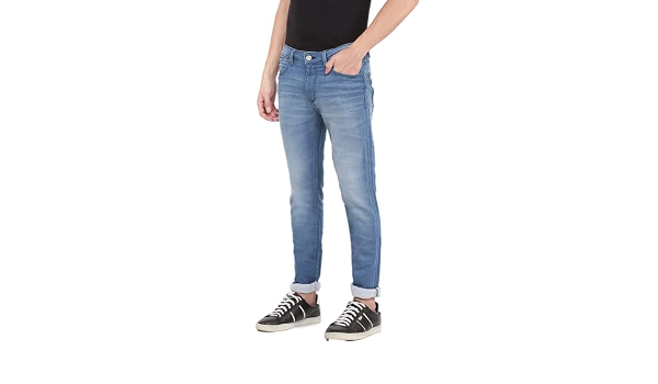 Buy Necked/Homme Men's Ankle Fit Jeans 