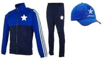 mens royal blue tracksuit