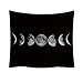 Produktbild Qmber 2019 Milchstraße Wandteppich Sterne Weltraum Wandbehang aus Polyster Strandtuch Schöne Wanddeko für Ihr Schlafzimmer Wohnzimmer Mond Mode Tapisserie Muster C1