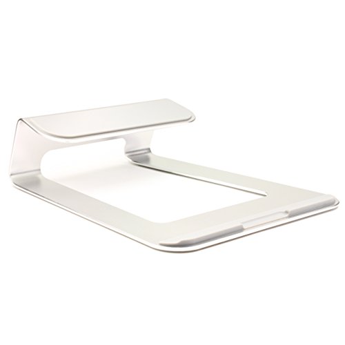 [WoW] Original UrCover Aluminium Notebookständer und Halter für Apple Macbook Pro/Retina, [DEUTSCHER FACHHANDEL] Samsung Laptop, Asus Laptop, Lifebook, Netbook, Notebook, Lenovo Ultrabook Silber - 6