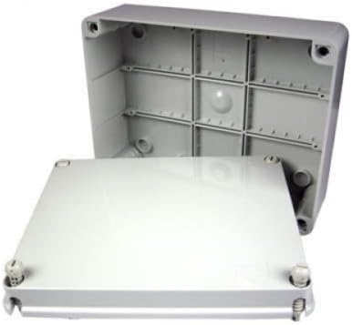 Eterna supplied by The Lamp Post OUTDOOR Waterproof PVC adaptable boxes IP55 enclosures. 190MM X 40MM X 70MM. GW44207