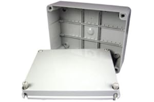 FOXCUP Waterproof Juncton box OUTDOOR Waterproof PVC adaptable boxes IP55 enclosures. 120MM X 80MM X 50MM. GW44205
