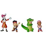 Bullyland El país de Nunca Jamás Set Captain Hook Jake Izzy Tick Tack