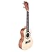 Produktbild RiToEasysports Ukulele, U5 23-Zoll-Fichte gemalt 4 String Ukelele Hawaii Gitarre Musikinstrument Leichte tragbare 23"Classic Style
