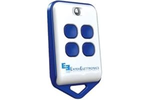 EnterElettronics RADIOCOMANDO QUARZATO da 27 a 41 MHZ CON AUTOAPPRENDIMENTO DELLA FREQUENZA E TARATURA AUTOMATICA 4 TASTI