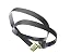 Produktbild schwarze FPV HDMI Kabel Mikro HDMI 90 Grad Winkel männlich auf mini HDMI weiblich für Gopro Sony alpha sony A7SII A7RII A9 A6500 A6300 (eine umgekehrte Sockel A6000) Grad (Mikro männlichen Hdmi auf Mini Hdmi weiblich) 20CM