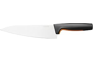 ‎FISKARS Fiskars Nóż szefa kuchni, Duży, Functional Form, Długość całkowita: 32 cm, Japońska stal nierdzewna i tworzywo sztuczne, 1057534