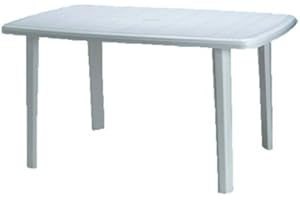 GRANDSOLEIL TAVOLO S. MORITZ BIANCO 140 x 85 cm