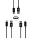 Produktbild 3X Original Schwarz Kabel 1,2m EP-DN930CWE ca 120cm USB-C für Samsung Galaxy S9 S9 Plus Note 9 S8 S8+ Plus Note 8 A8 (2018) A8 Plus A9 2018 A3 (2017) A5 (2017) A7 (2017) für Tablet Galaxy