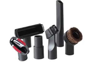 PIQIUQIU Lot de 6 Embouts d'aspirateur pour aspirateurs de 32 mm et 35 mm de diamètre, buse d'aspirateur