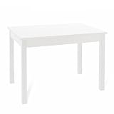 Mesa de cocina mesa extensible de comedor con estructura en madera melamina tablero de melamina con recorte de ABS tarjeta técnica: - Color: Blanco frassinato - Apertura de desplazamiento - Equipado con guías de metal - Grosor del piano 22 mm Dimensiones: 50 x 50 mm - Estructura patas cerrado - longitud: 80 cm - Profundidad ': 120 cm abierto - Longitud 160 cm - Profundidad' 80 cm - Altura 78 cm artículo de montar de producción italiana EAN 8032862436118