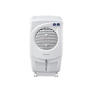 Bajaj PMH 25 DLX 24L Personal Air Cooler with Honeycomb Pads, Turbo Fan Technology, Powerful Air Throw and 3-Speed Control, White,PMH25 DLX