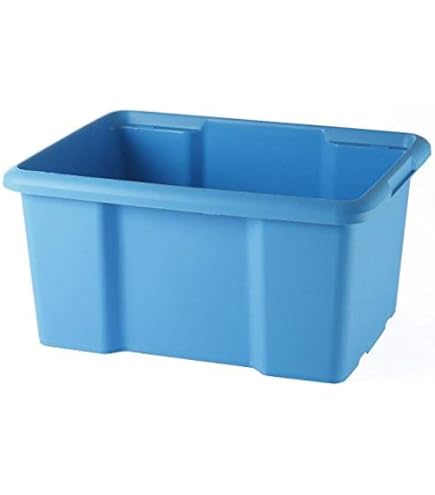 Giganplast 1900MO Cassetta Con Coperchio, Bianco, 35x25x20 Cm | Leroy