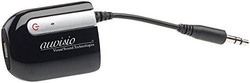 auvisio Bluetooth HiFi Adapter: Receiver mit Bluetooth 4.0, Audio-EmpfÃ¤nger mit Akku und aptX (Bluetooth Audioreceiver)