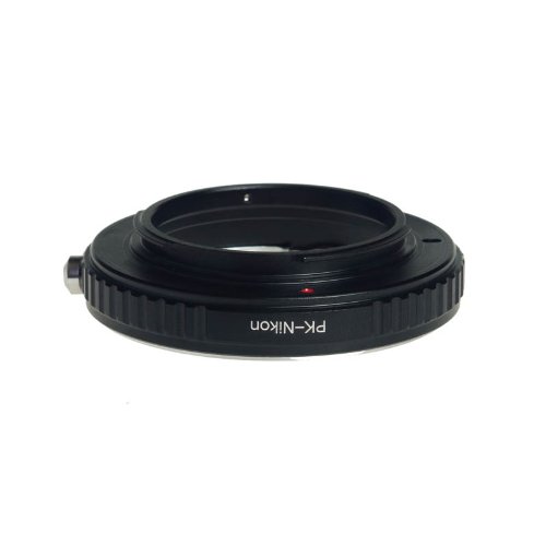 BAGUE D ADAPTATION NIKON PENTAX PENTAX NIKON NI - K K - NI pour la macro - sans mise au point    l infini BOITIER NIKON - OBJECTIF PENTAX