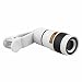 Produktbild ONX3 XOLO Q1200 (White 8x Zoom) Universal-Clip-on 8x Zoom-optisches Teleskop Manueller Fokus Telefon-Kamera-Objektiv