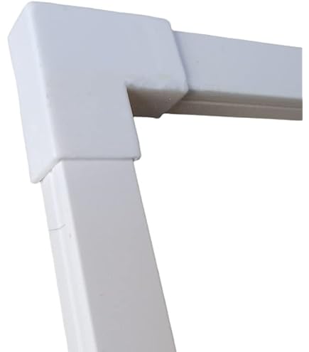 Mini Canalina Passacavi 20x10 Mm In Tecnopolimero Bianco, 20 Metri (10x2 M), Autoadesiva, Con Coperchio A Scatto, Per Impianti Elettrici A Parete, Resistente Agli Urti IK06