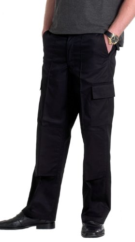 Preisvergleich Produktbild Fracht Hose mit Knieschutz Tasche Navy 40 L