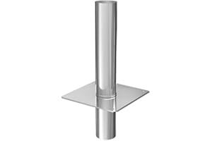 SCHORNSTEIN-ZENTRALLAGER Schornsteinverlängerung Kaminverlängerung einwandig DN Ø 160 mm 0,5 m