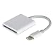 Produktbild LYOS [8 Pin SD Adapter Cardreader Kartenleser kompatibel mit iPhone X, Xs, Xr, Max, 8, Plus, 7, 6, 6s, 5, SE, iPad Air, 2, iPad Pro, iOS 12