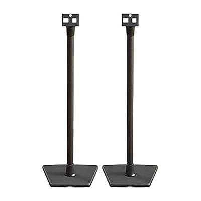 Sanus Support de Haut-Parleur sans Fil pour Sonos Play : 1 et de Jeu : 3 – Noir (Lot DE 2)