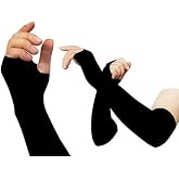 Women Arm Sleeves Uv Sun Protection with Thumb Hole Arm...
