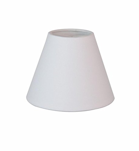 Lampenschirm Klemmschirm 14cm Weiß