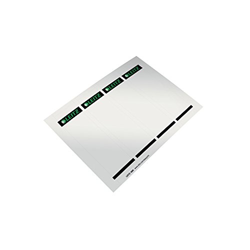 Leitz Rückenschilder Breit Pc-Beschriftbar, grau - 4