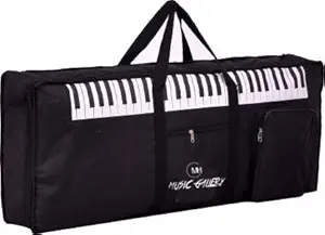 Music Gallery KB41 Padded Keyboard Compatible for Casio CTK- 245/1550/2550/3500(Black) Keyboard Bag