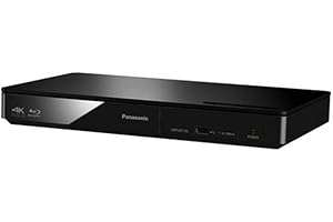 Panasonic DMP-BDT180EG Lettore Blu-ray/DVD 3D Smart Network, 4K Upscaling, App Internet, Audio ad Alta Risoluzione, Ethernet, Design Compatto, Nero