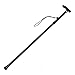 Produktbild Sitzstock Gehstock Wanderstock faltbar höhenverstellbar 84-93cm Trekkingstock, Skistock Multifunktionsstöcke mit Handschlaufen Aluminium Schwarz