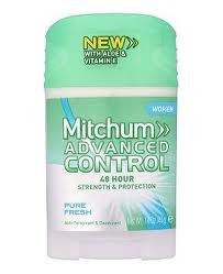 Price comparison product image Mitchum Advance Control Anti-Perspirant Deodorant Stick Pure Fresh 41g