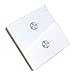 Produktbild Censhaorme Wireless Ausgeglichenes Glas-Wandpanel Sender 2 Gang Schalter-Fernsteuerungslicht-Lampen Modification