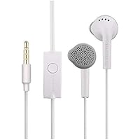Big Traders Handsfree InEar Earphone with 2 mic (White) for All Smart Phone