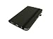 Produktbild igadgitz 360° Drehbar Schwarz PU Ledertasche Hülle für Samsung Galaxy Tab 3 8.0" SM-T310 Mit Multi-Winkel Betrachtungs-stand + Auto Sleep/Wake + Displayschutzfolie