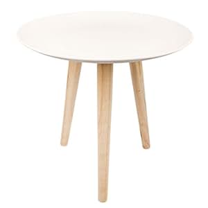 House Vitamin Beistelltisch Weiß Couchtisch Tisch Sofatisch Drei Beine
