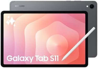 Samsung Galaxy Tab S11, 3 anni di garanzia, Tablet AI, WiFi, Design Leggero, Strumenti AI Multimodali, DeX, RAM 12GB, 128 GB, Batteria a Lunga Durata, Gray [Versione Italiana]