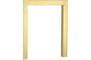 DEBRETT FIRES 16"/ 40cm Brass Gas Coal Fire Trim Frame Surround 2"/50mm face 2"/50mm Return