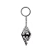 Produktbild Bioworld Die Elder Scrolls Skyrim Dragonborn Logo Anhänger Metall Schlüsselanhänger, One Size, Schwarz (Ke106230Sky) Schlüsselanhänger, 16 cm, Multi