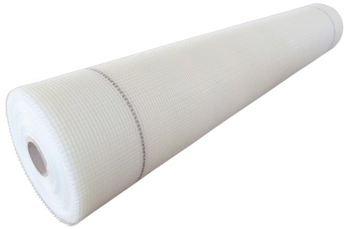 Armierungsgewebe 50 cm / 500mmx50m 165 g/m² weiß Vollwärmeschutz 4x4mm Maschenweite Glasgittergewebe Gewebe - 2