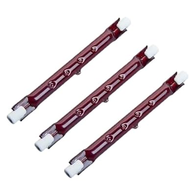 Infrared Heating Lamp -honeyfly J118 500w 220v R7s Ir Heating Element 118mm Ruby Drying Painting Printing Bbq Quartz(pack Of 3)